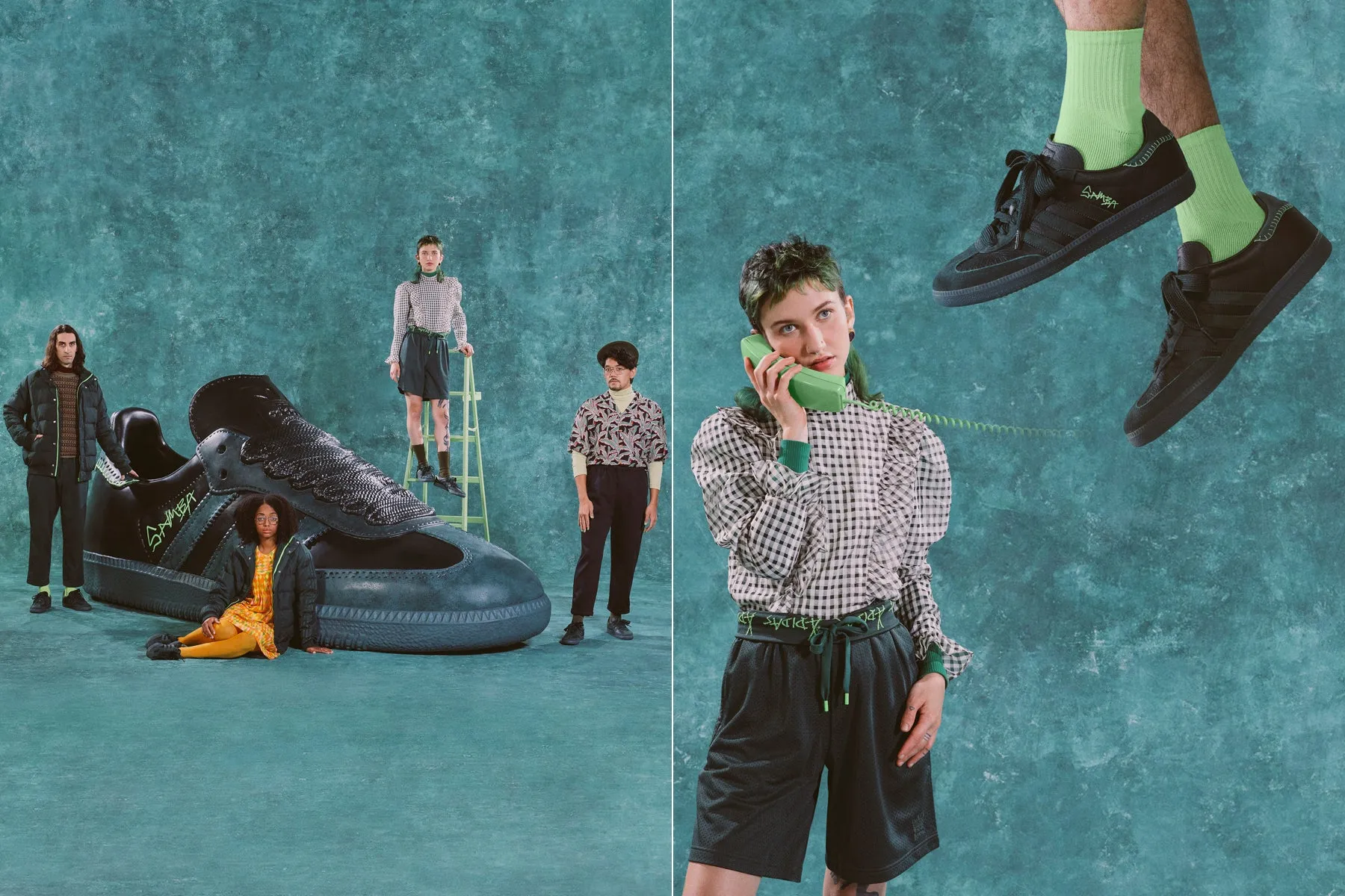 Adidas x Jonah Hill Samba - Green
