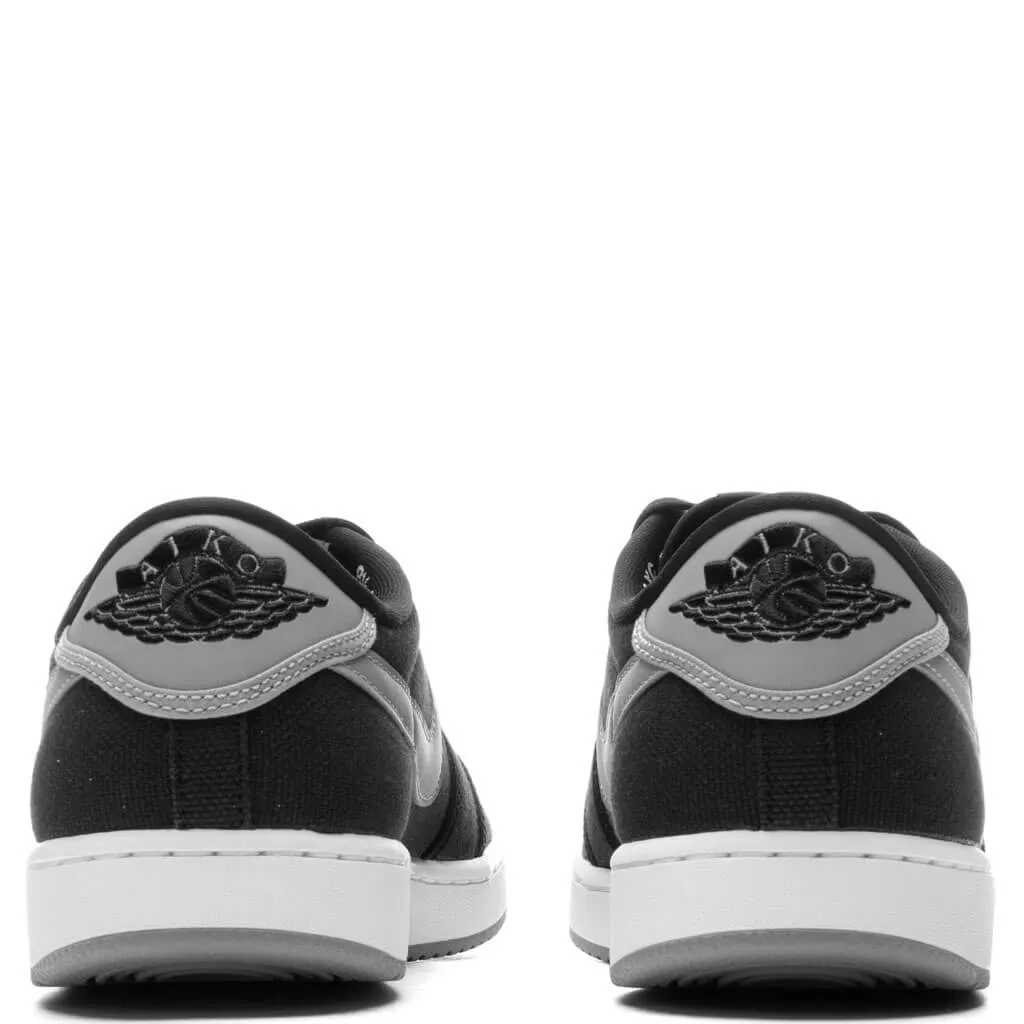 Air Jordan KO 1 Low - Black/Medium Grey-Sail
