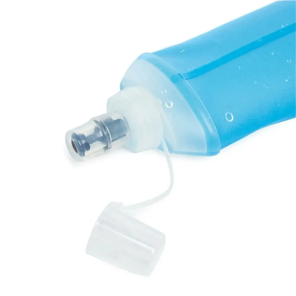 Compact Blue TPU Soft Flask for Active Hydration