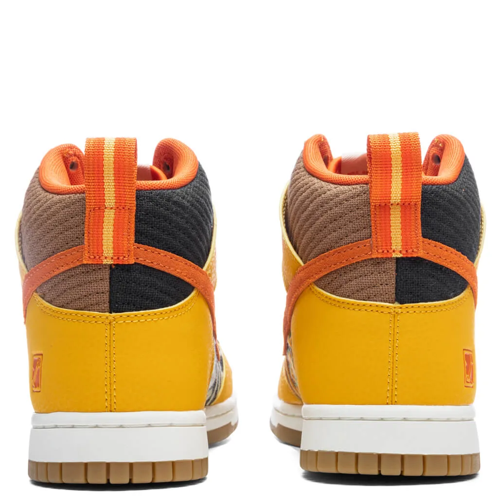 Dunk High ‘Somos Familia’ - Off Noir/Starfish/Dark Driftwood