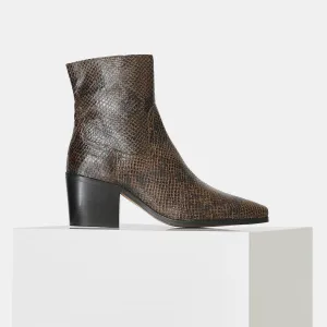 Georgia Snake Boot (Green)