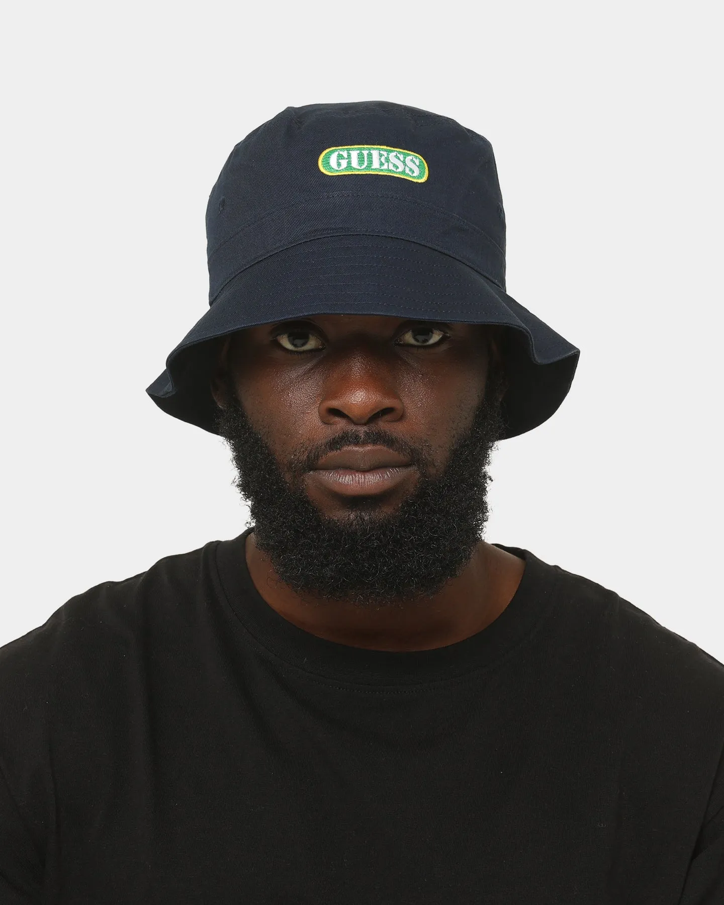 Guess Originals Jordan Bucket Hat Black/Blue