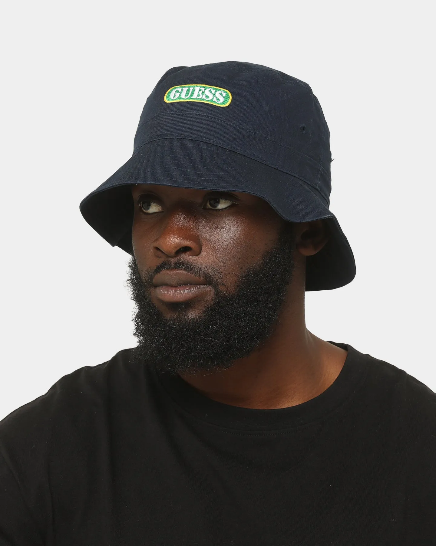 Guess Originals Jordan Bucket Hat Black/Blue