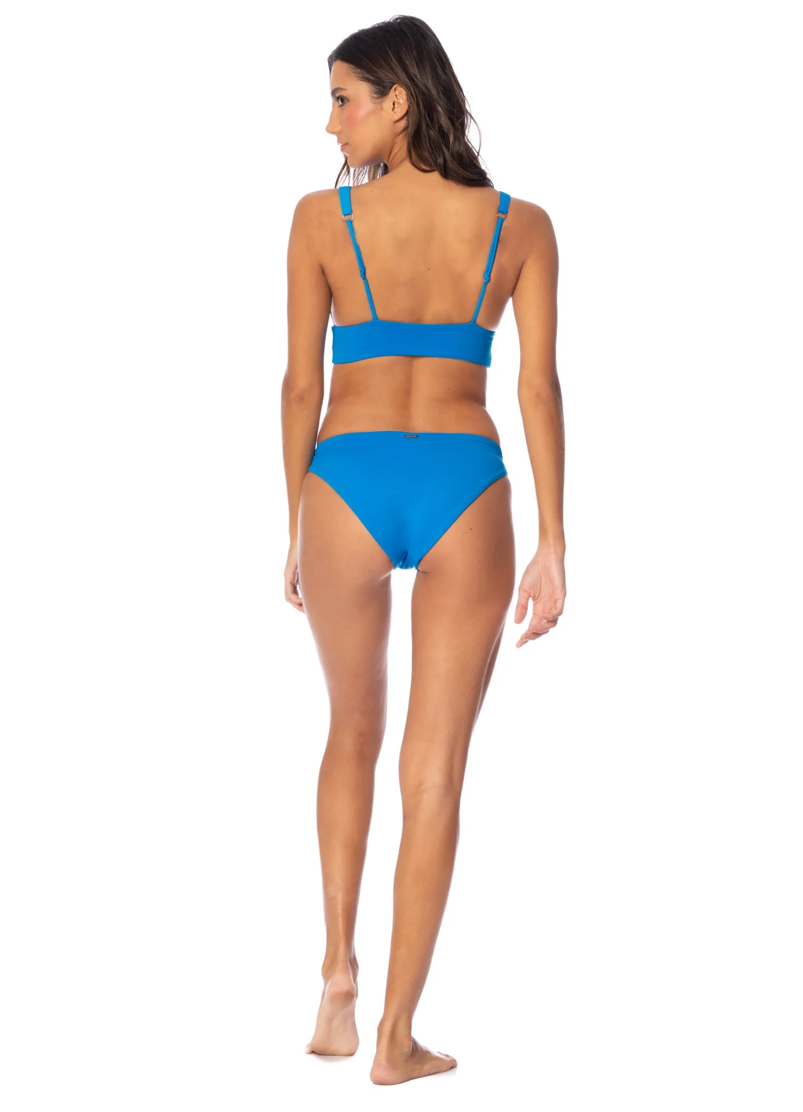 Maaji Ocean Blue Donna Sporty Bralette Bikini Top