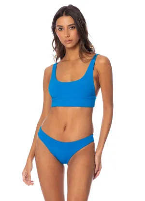 Maaji Ocean Blue Donna Sporty Bralette Bikini Top