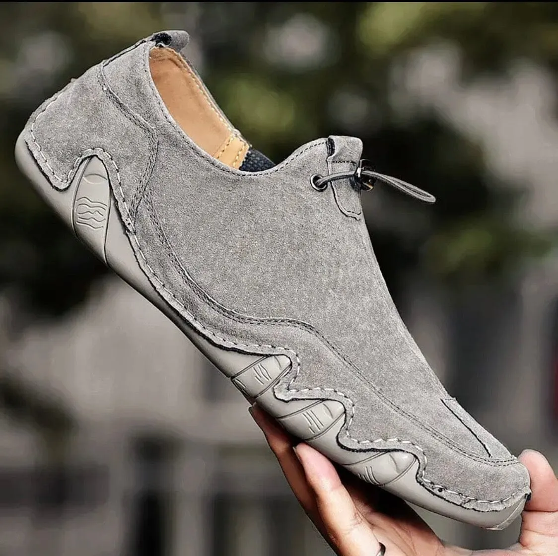 Orion Lumos Leather Casual Mens Sneakers