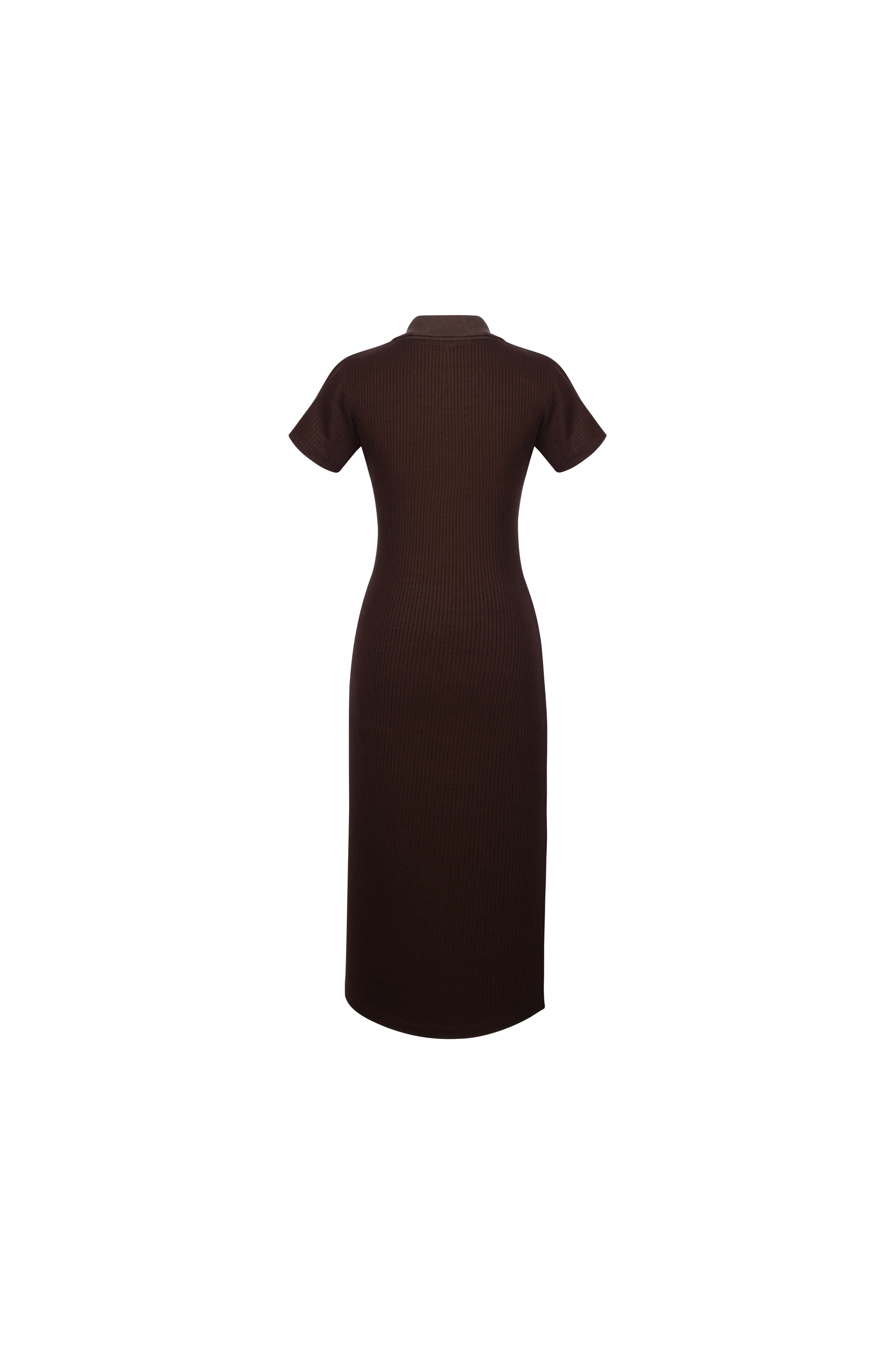 Shira Shirt Midi Dress Choco
