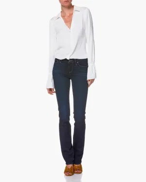 Skyline Straight Mid Rise Leg In Acadia Jeans