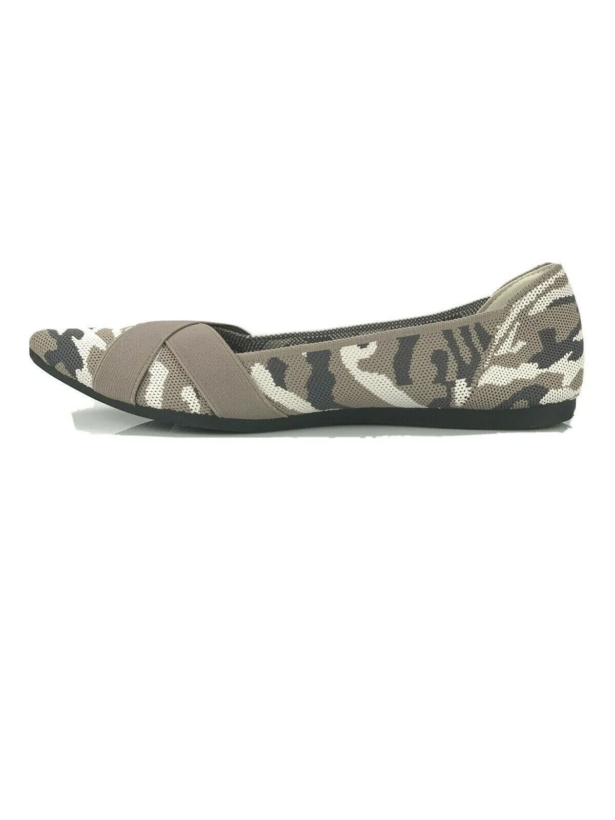Steven By Steve Madden Roamy Camouflage Camo Pointy Toe Knit Flats Shoes