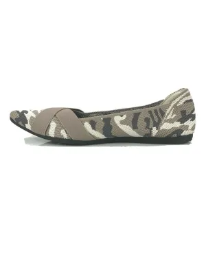 Steven By Steve Madden Roamy Camouflage Camo Pointy Toe Knit Flats Shoes