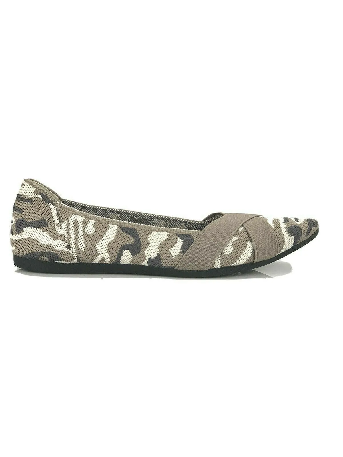 Steven By Steve Madden Roamy Camouflage Camo Pointy Toe Knit Flats Shoes