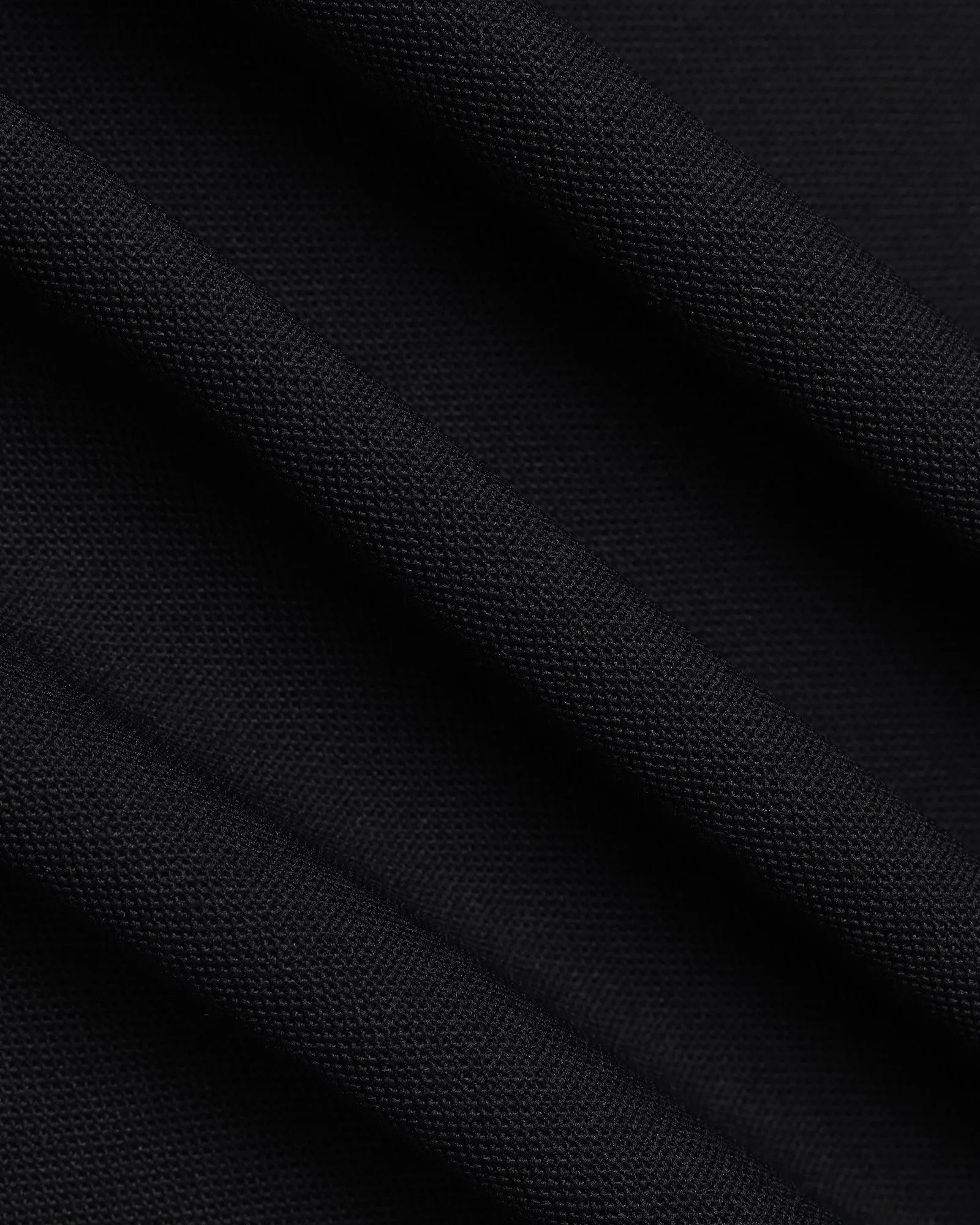 TechPro Polo Black Printed T-Shirt - Ruby