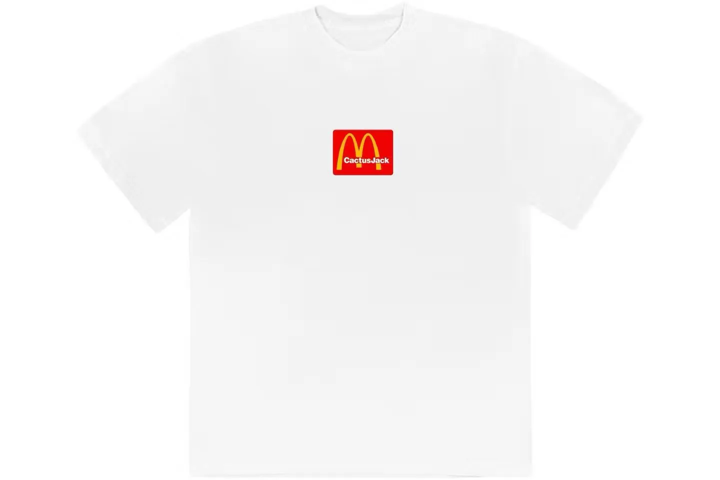 Travis Scott x McDonald's Sesame T-shirt "White"