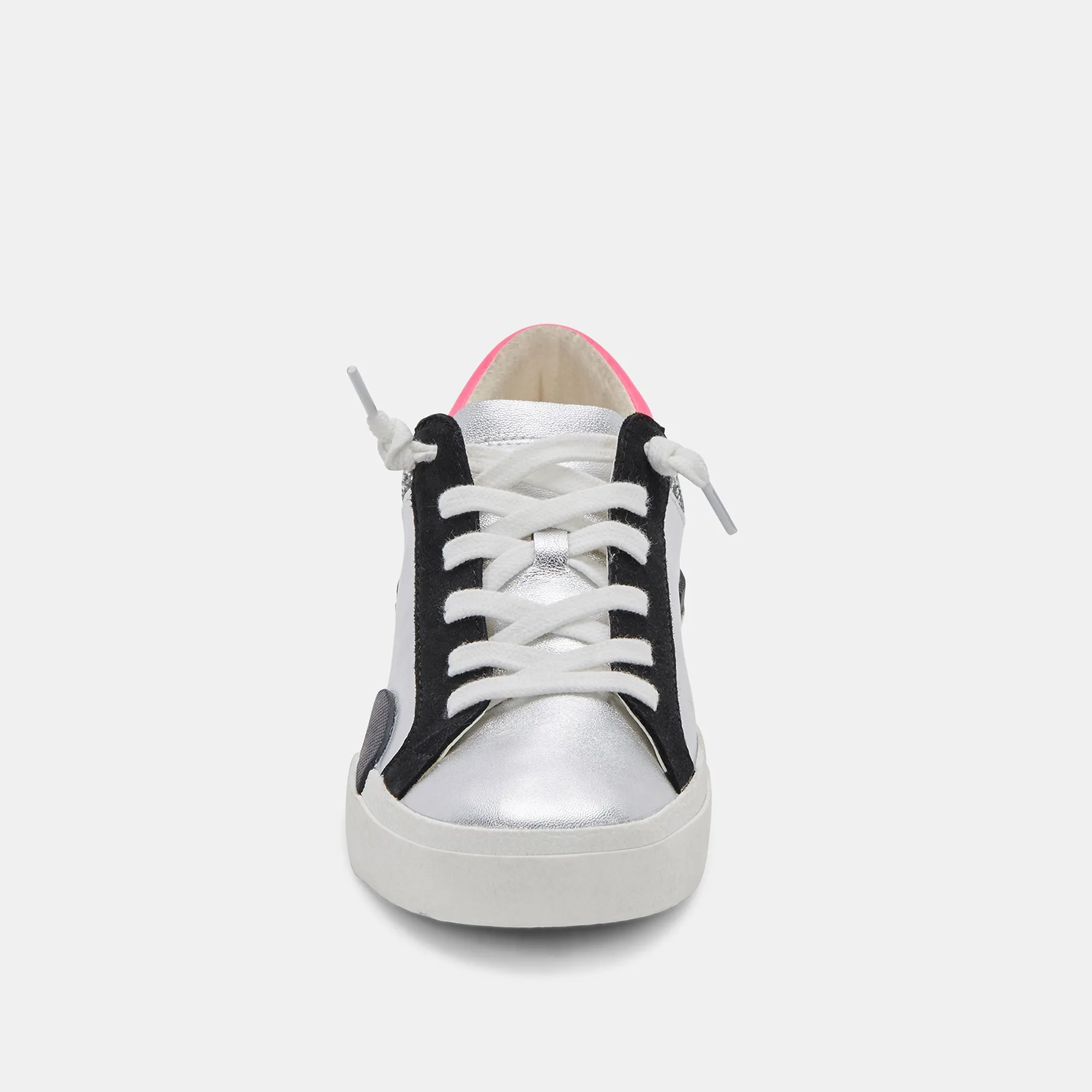 ZINA SNEAKERS DK SILVER LEATHER re:vita