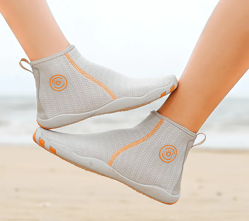 Zipper Breathable Water Shoes for Swimming / Outdoor Sports Sneakers - SF1191